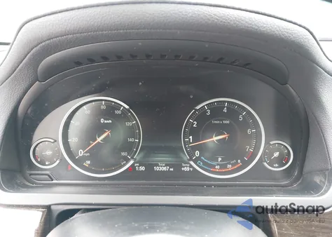 2014 BMW 740I z USA, uszkodzony, nr VIN WBAYA6C59ED144444